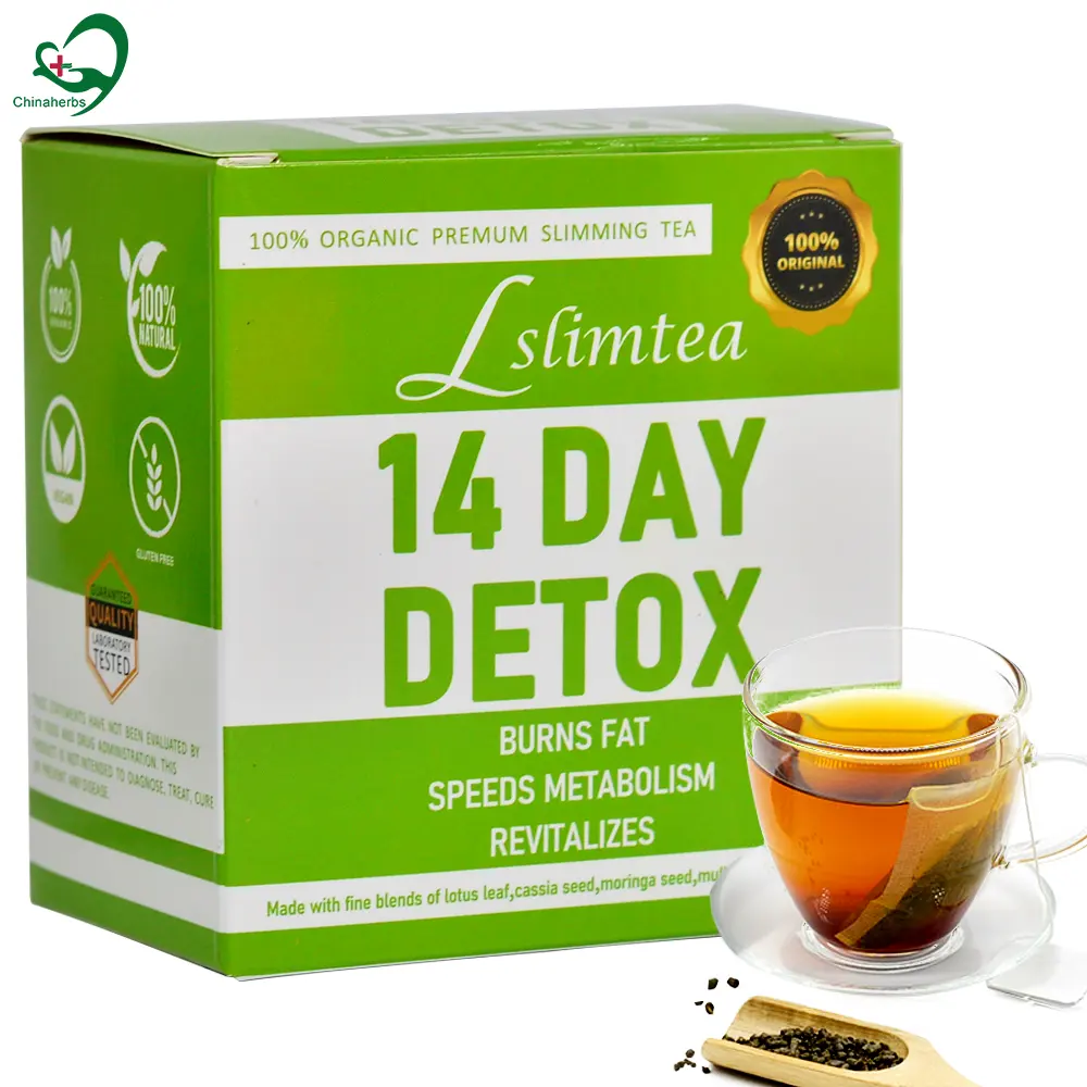 Detox Slim Eigenmarke 14 Tage 28 Tage Fitness Abnehm-Tee Teatox Flacher Bauch Tees Bauch abnehm-Tee Fettverbrennung Gewichtsverlust