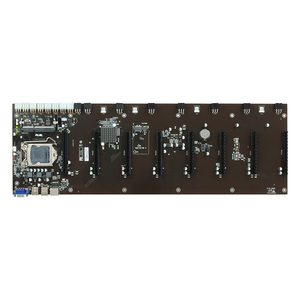NEW ankunft ITZR 8 GPUs riserless PCIEx16 motherboard mit B85 chipset <span class=keywords><strong>Socket</strong></span> LGA1150 unterstützung <span class=keywords><strong>DDR3</strong></span> speicher