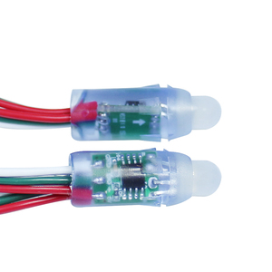 WS2811 RGB Voll farbiges 12-mm-LED-Pixellichtmodul IP68-Schutzart für den Innen-und Außenbereich 5-V-und 12-V-Modul