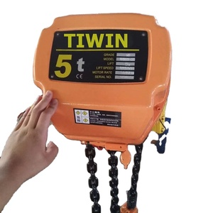 Sertifikat CE banyak digunakan rantai kerekan listrik 5ton dengan troli listrik - Product Image 1
