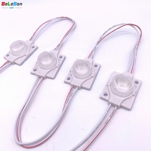 DC12V ABS malzeme tek 1 led 1.5W 2W modeli 3000K 4000K 6000K beyaz yan görünüm enjeksiyon led modülü için çift yan ışık kutusu - Product Image 2