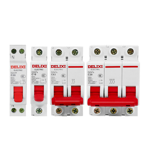 Delixi Circuit Breaker HDBE DZ47S <strong>DZ47</strong> 1P <strong>2P</strong> 3P 4P 220V 400V C Type 100A 20A 25A 32A 40A 50A 63A 125A MCB Air Switch - Product Image 6