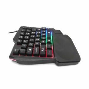 迷你游戏键盘有线背光适用于手机和电脑的单手键盘 - Product Image 4