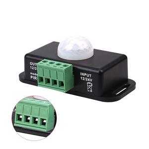 Interruttore del sensore di movimento del corpo umano DC 12V 24V PIR-8 con Timer per strisce LED flessibili Light - Product Image 3