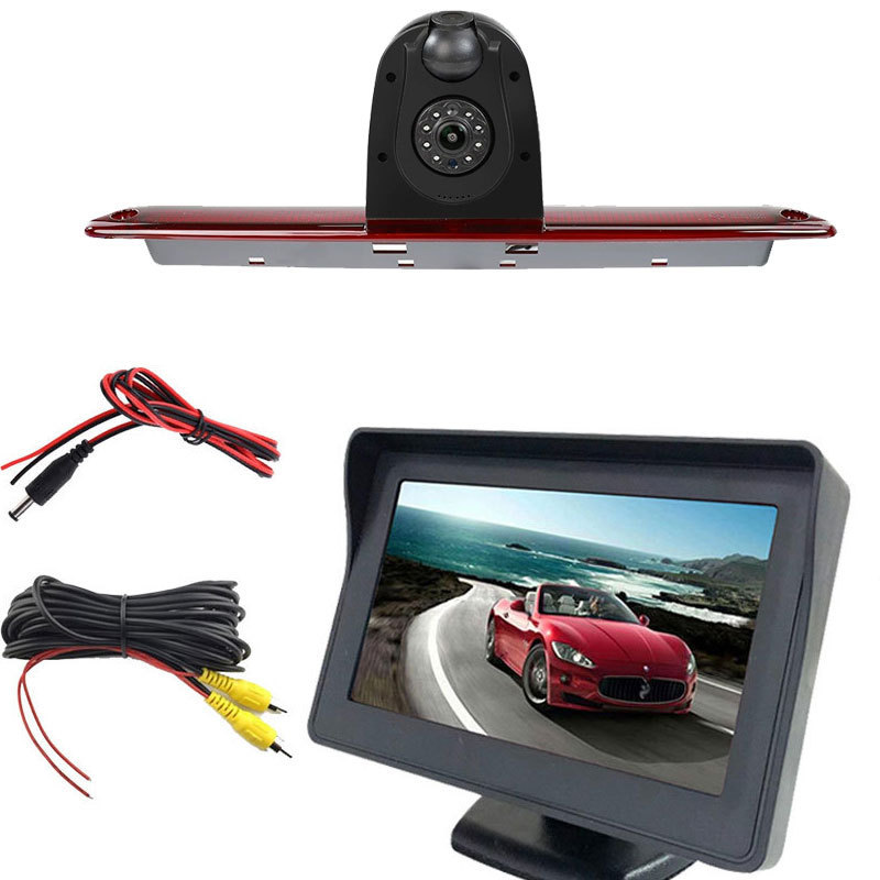 brake light camera+4.3-inch camera