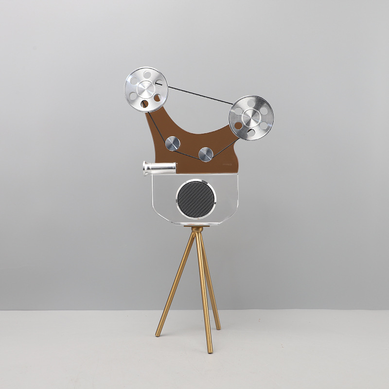 Projecteur marron 21*10*43cm