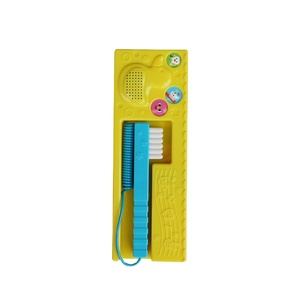 Bambini Buone Abitudini Giocattoli di Formazione Spazzolino Da Denti Pulsante Suono Libri Modulo Sonoro - Product Image 1