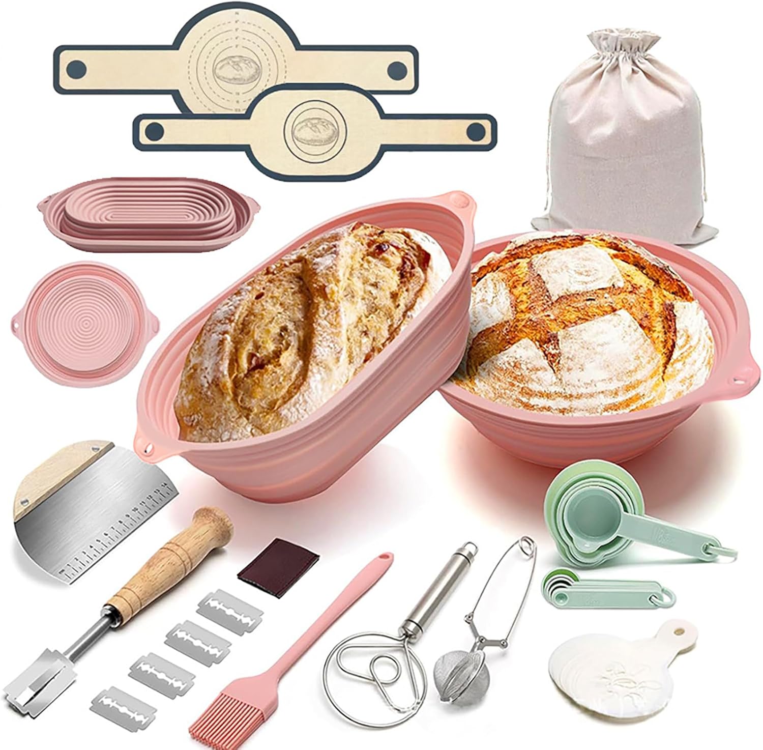 Common Style Glass Fiber Baking Paper Hot Sale Two in One