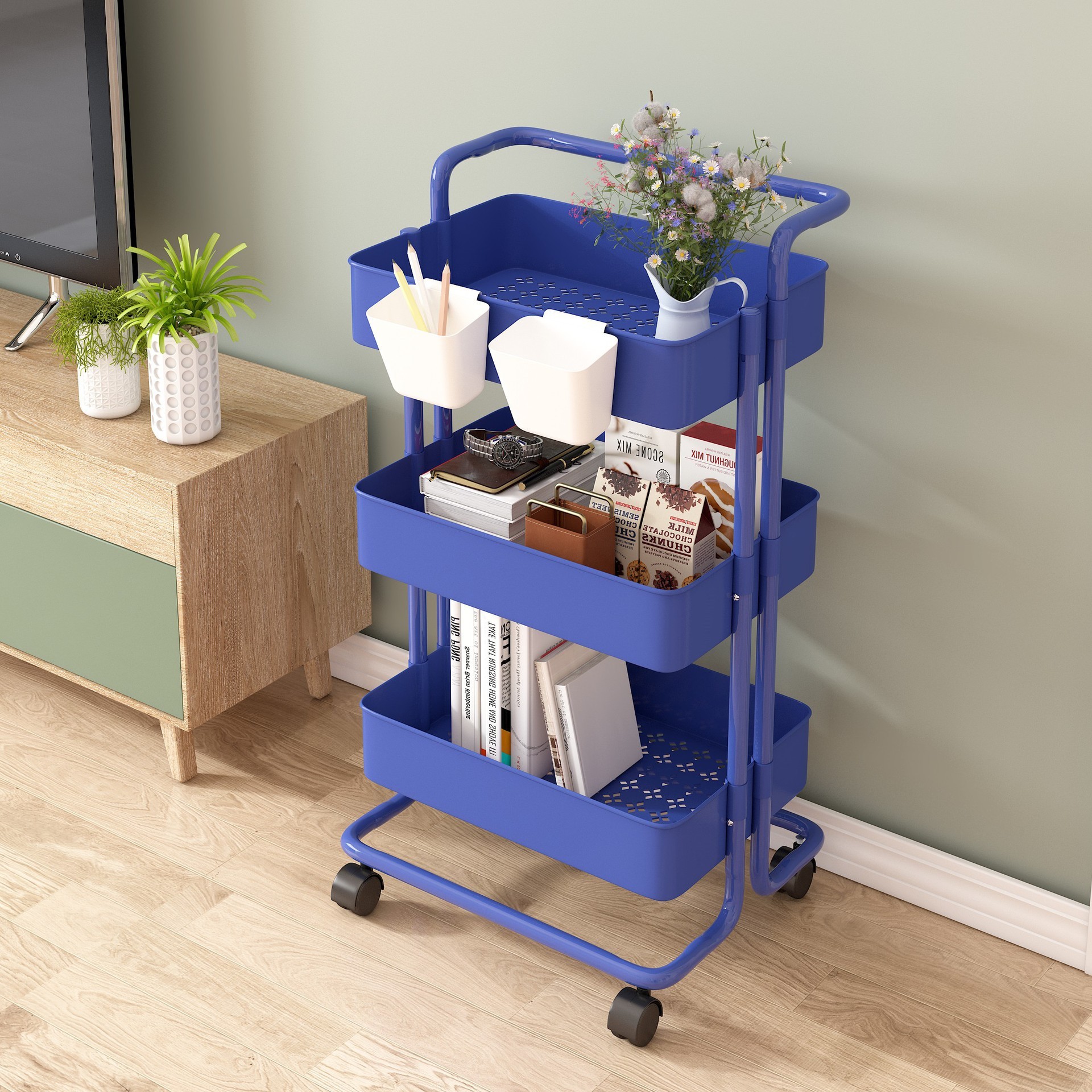 PP 3 couches bleu foncé