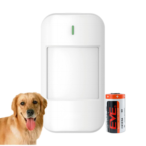 Alarma de seguridad de intrusión, detector de movimiento PIR infrarrojo, batería, sensor de movimiento, alarma detecta movimiento desde lejos - Product Image 2