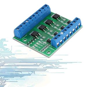 4-Kanal-MOSFET PWM 3-20V bis 3,7-27VDC 10A Treiber modul SPS-Verstärker Elektronische Komponenten - Product Image 4