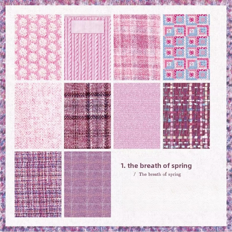 Une touche de printemps - Violet