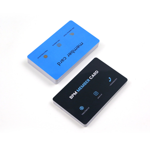 厂家定制PVC豪华NFC名片高端透明名片塑料VIP会员卡 - Product Image 4