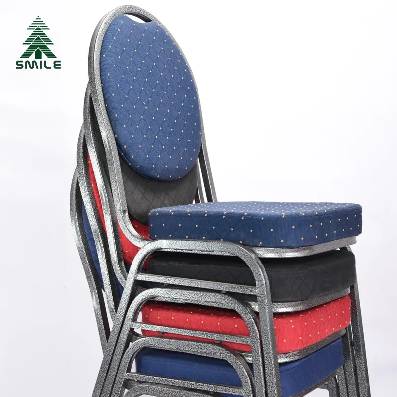 Stackable used banquet hall chairs for sale