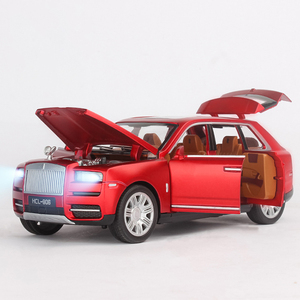 1:22スケールシミュレーションカーオープンドアライトサウンドアロイメタルダイキャストカーモデルおもちゃの車 - Product Image 4