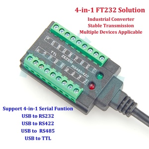 4-in-1 Typ C USB A zu RS232 RS485 RS422 TTL Serial Converter Programm kabel USB zu RS232, USB zu RS485, USB zu RS422, USB zu TTL - Product Image 2