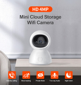 กล้อง3MP Wi-Fi ในร่มกล้องขนาดเล็กตรวจจับการเคลื่อนไหวด้วยเสียง360องศา - Product Image 2