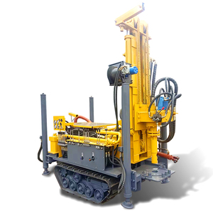 Otomatik hidrolik pnömatik 150m 160m sondaj kulesi makinesi yüksek verimlilik yüksek tork pompası Motor su kuyusu delici satılık teçhizat - Product Image 4