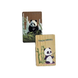 竹酒店钥匙卡环保NFC非接触式<span class=keywords><strong>mifare</strong></span>经典1k 13.56mhz射频识别木卡