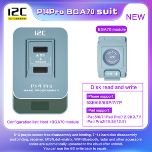 2C P14 PRO BGA110 BGA70 Festplatten programmierer FÜR 6S-13PROMAX Festplatten tiefen format Überschreiten des P13 SYSCFG-Daten modifizierungs-und Schreib werkzeugs - Product Image 3
