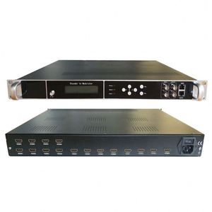 High Quality Digital Broadcast Television System RF <strong>MODULATOR</strong> 16HD to 8 Carriers <strong>DVB</strong>-C <strong>DVB</strong>-<strong>T</strong> ISDBT ATSC HD <strong>Encoder</strong> <strong>Modulator</strong> - Product Image 1