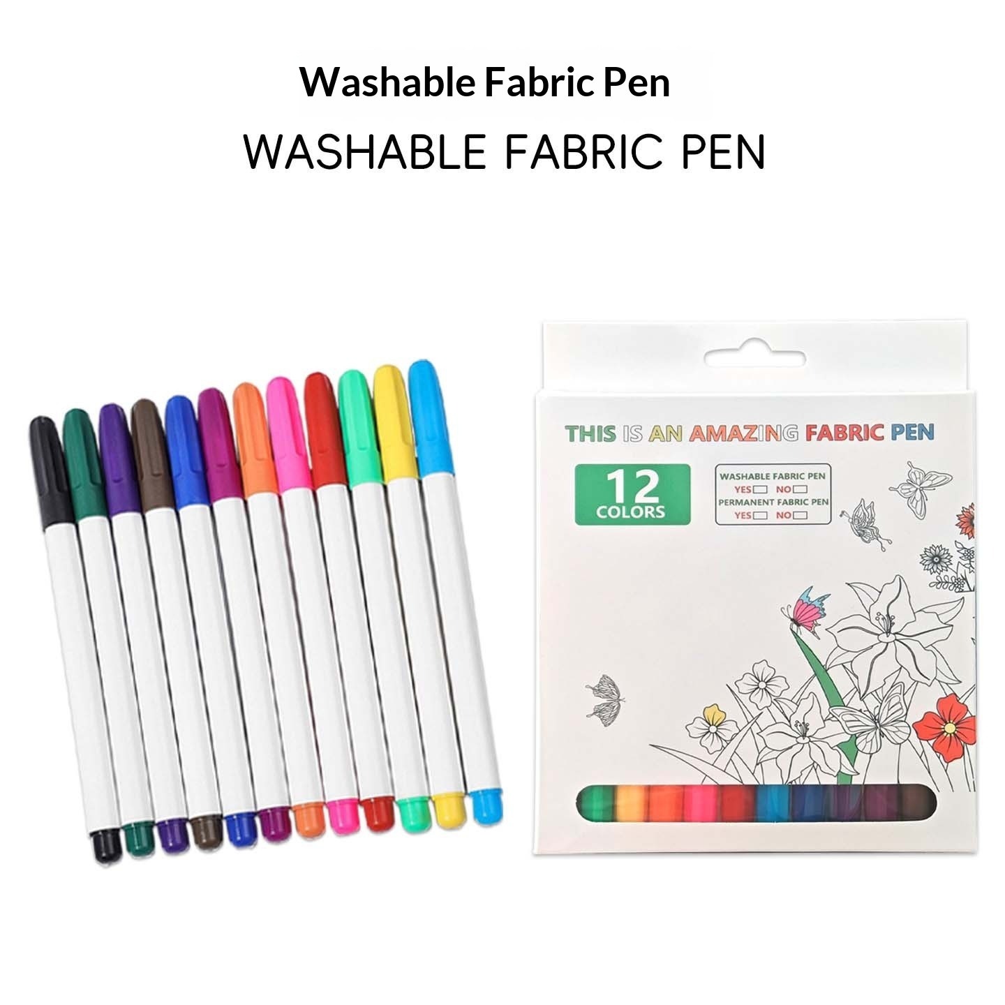 water-erasable pen-color washes out