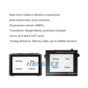 SLPT 6 Channels WIFI Automatic <strong>Static</strong> Loading Pile Tester With Auto Data Collection - Product Image 4