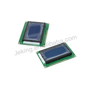 Jeking IC componente elettronico LCD schermo giallo-verde scheda modulo Display blu LCD12864 - Product Image 6