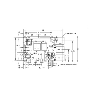 Raspberry Pi Compute 4 Modell B 1GB 2GB / 4GB/8GB RAM Multimedia-Fähigkeit Leistungs starker Prozessor Schnellere Vernetzung - Product Image 5