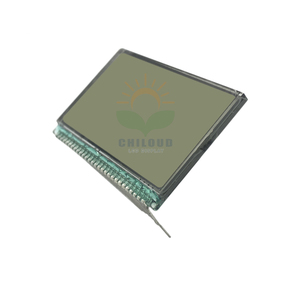 In bianco e nero micro sette segmenti pannello lcd 18 pin personalizzato tn lcd modulo display 6 cifre 7 segmenti
