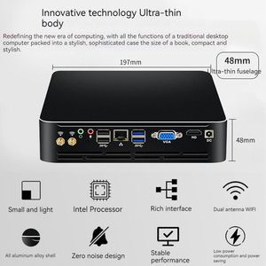 OEM Intel Core I3 i5 i7 3th 4th 6th 8th Gen i9 9th 11th Gen Dual Core PC Mini ordenador Linux WIN-10 Mini PC Desktop Comput Micro - Product Image 2