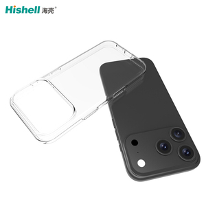 シンプルなアンチ指紋フレキシブル開口TPU透明携帯電話カバーiPhone 17 Pro Max用 - Product Image 6