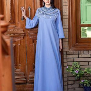 阿巴亚女性穆斯林服装伦敦斋月卡夫坦斋月女性穆斯林服装迪拜斋月贾拉比亚