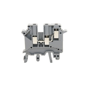 チクRUTねじ込みDINレールスプリング端子台汎用1入力2出力端子台 - Product Image 1