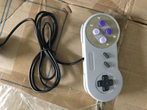 Controller di gioco con cavo USB per Nintendo SNES Gamepad per Computer MAC - Product Image 6