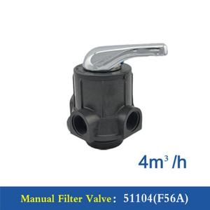 Runxin F56A 51104 4 m3/h valvola di controllo del filtro dell'acqua F56A1 51104 / F56A2 51204 valvola di controllo del filtro dell'acqua multiporta manuale - Product Image 2