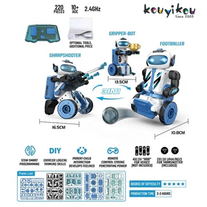 Kouyikou 3 in1 STEM Bildungs programmierung Roboter Multifunktion aler RC-Baustein Smart Robot Toys - Product Image 4
