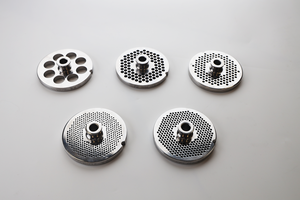 Professional #32 Meat Grinder/Mincer Hub Stainless Steel Disc/Plate With 2mm Holes Electric Power Source