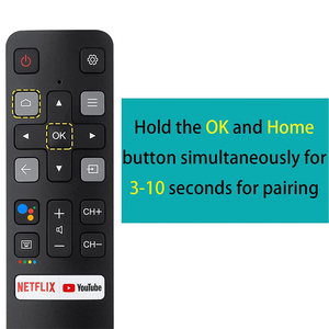 Telecomando originale RC802V FNR1 GoogleAssistant controllo di comando vocale per telecomando TCL smart TV con Netflix e YouTube - Product Image 5