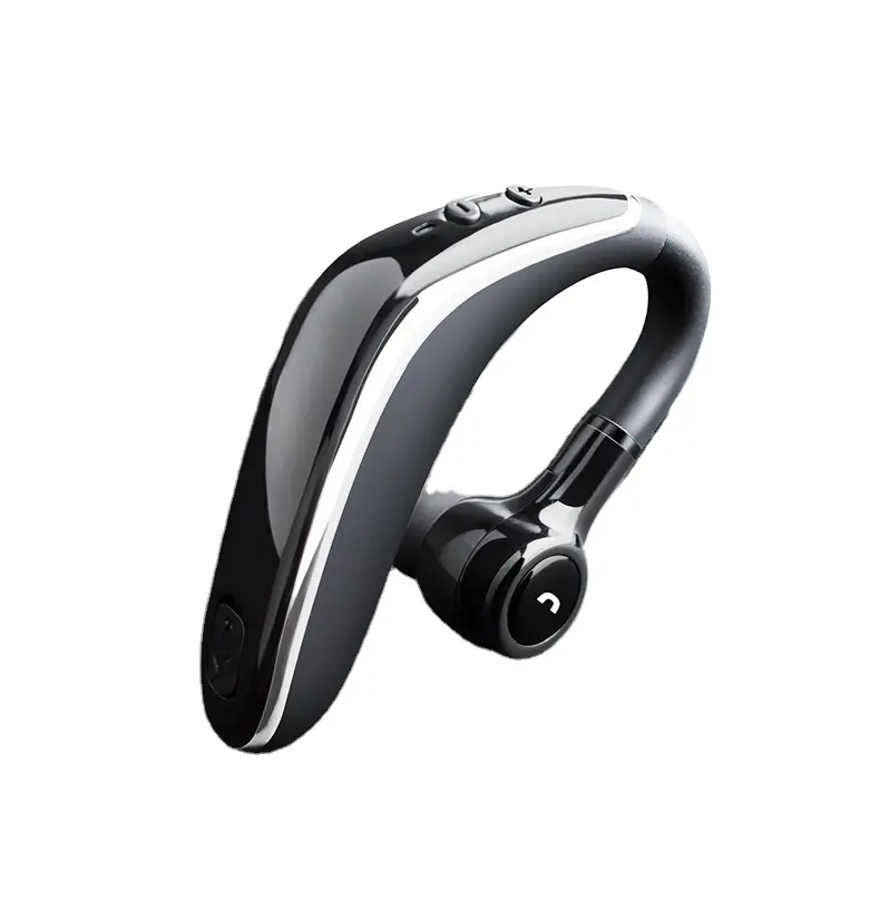 Mini écouteur sans fil 5.0 Casque intra-auriculaire à oreille unique Casque mains libres pour affaires Casque intra-auriculaire avec micro pour conducteur