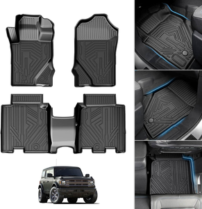 Dầu chịu mài mòn sàn lót tất cả thời tiết thảm xe cho Ford Bronco Ford Bronco thể thao floorliner TPV bởi WeatherTech - Product Image 4