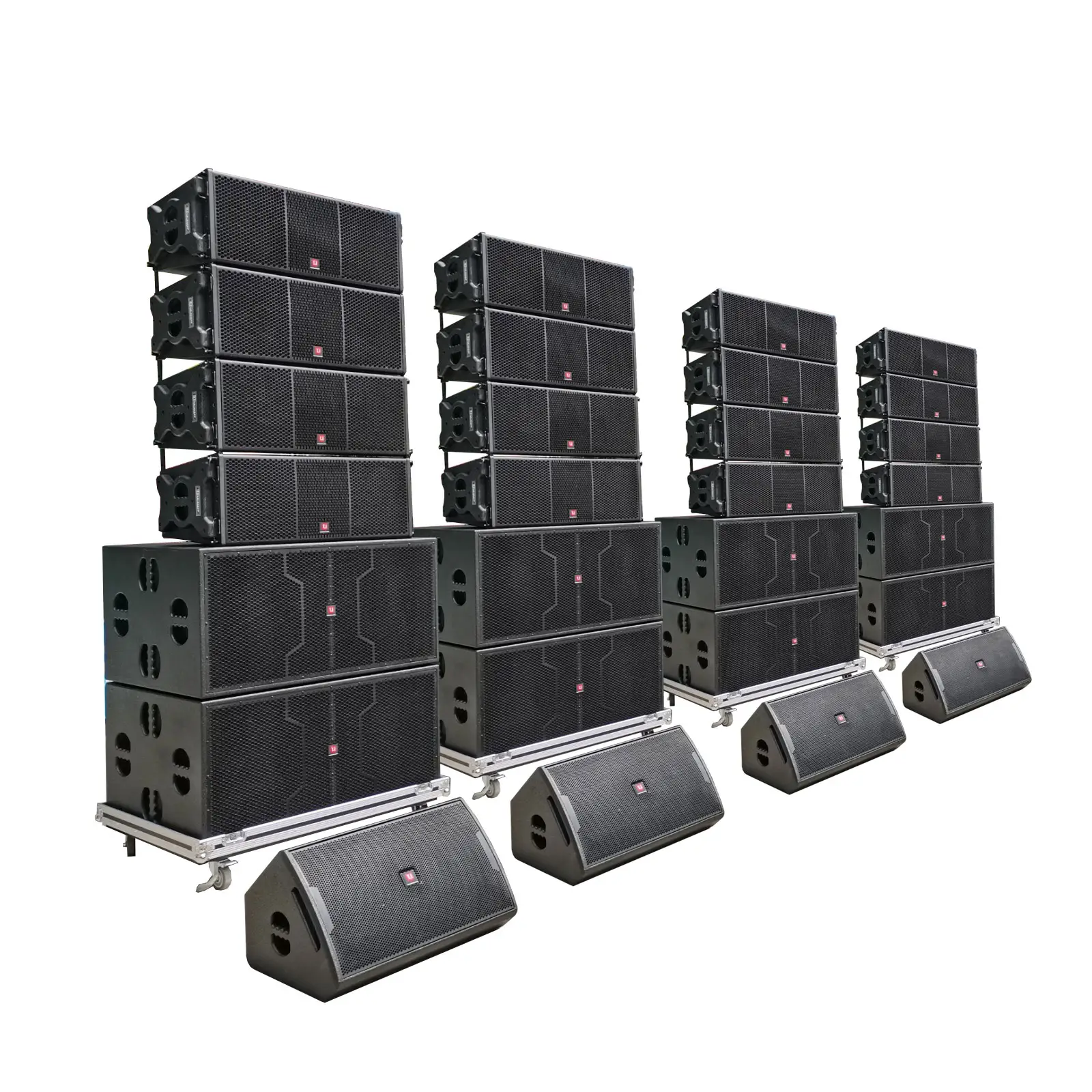 Altavoces T.I Pro Audio 12 pulgadas line array Concert Church Crusade Stadium