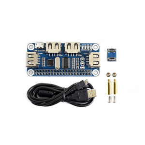 Wavesare USB-UART convertitore 4 porte USB mozzo cappello per lampone Pi 2B/3B/3B +/Zero/Zero W compatibile con USB2.0/1.1 - Product Image 4
