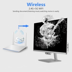 OEM personalizado Aio PC USB 2,0 Core I3 I5 I7 PC todo en uno para Office Home School Gaming Computer Hardware Software PC de escritorio - Product Image 6
