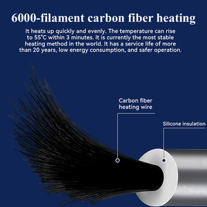 Thép không gỉ lõm điện khăn ấm nóng với IPX4 không thấm nước và 4 thanh cho khách sạn biệt thự căn hộ phòng tắm - Product Image 5