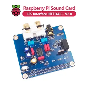 <strong>Raspberry</strong> <strong>Pi</strong> 5/4/3B+ HIFI DAC+ <strong>Sound</strong> Card I2S Interface PiFi DAC+ V2.0 Custom Custom
