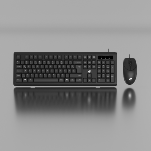 Factory Sale Multi Keys <strong>Computer</strong> Wired 1600 DPI <strong>Keyboard</strong> Office Mouse Kit for Working - Product Image 5