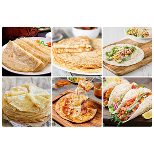 Roti Chapati <strong>Maker</strong>/Roasted Duck Pancake Machine / <strong>Round</strong> Chapati <strong>Cake</strong> Making Machine - Product Image 5