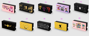 Karikatür taban koruyucu kılıf Nintendo anahtarı Moded TV Dock şarj sert ABS muhafazası Faceplate kabuk NS oyun konsolu - Product Image 5