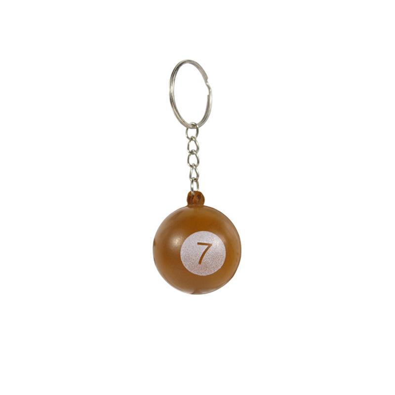 Porte-clés billard marron 3.0